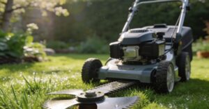 Pierwsze koszenie trawy z koszem czy bez? Optymalne metody wiosną