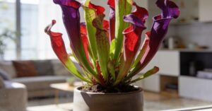 Sarracenia purpurea: jak uprawiać tę funkcjonalną i piękną roślinę?